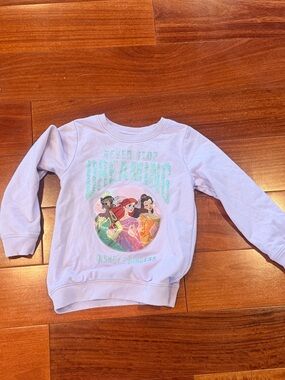 Disney Princess Lilac 'Never Stop Dreaming' Girls' Sweatshirt